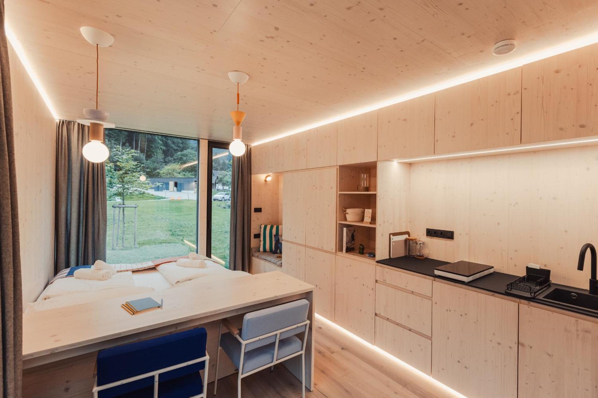 The Campus Alps - Tiny Homes Hieflau Exteriör bild