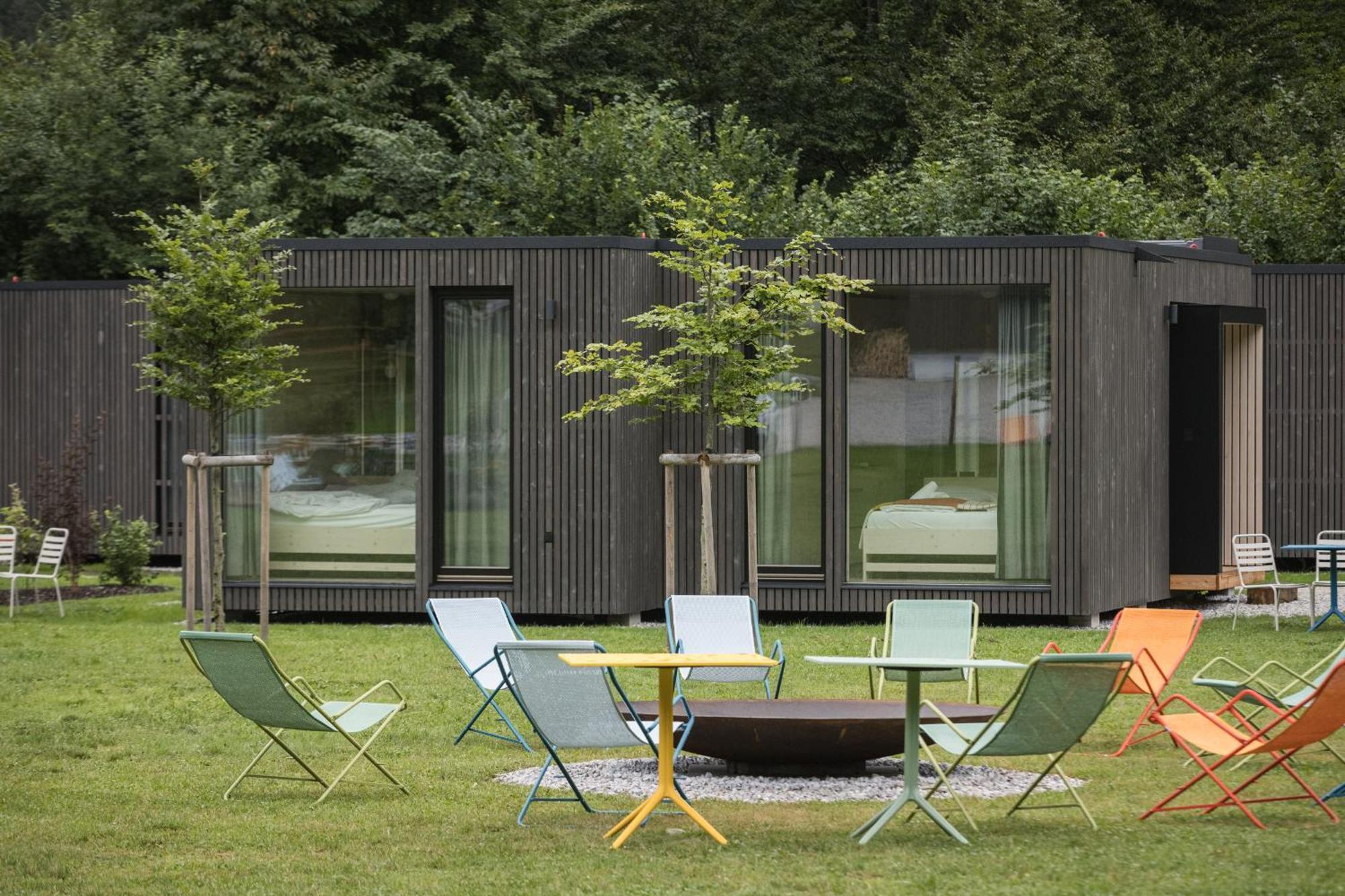 The Campus Alps - Tiny Homes Hieflau Exteriör bild