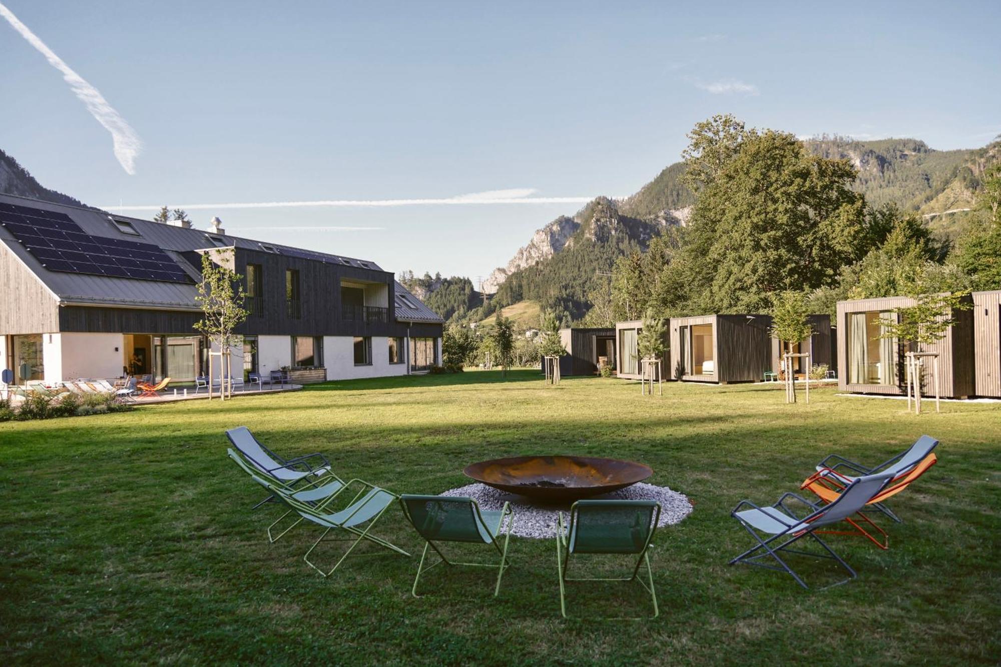 The Campus Alps - Tiny Homes Hieflau Exteriör bild